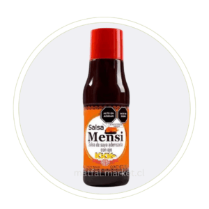 Salsa Mensi 350 ml - Salsa de soya aderezada con ajo