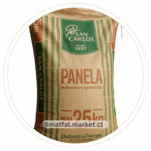 Saco Panela Granulada Colombiana San Carlos 25 kg