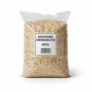 Saco de Avena Integral o Machacada 25 kg