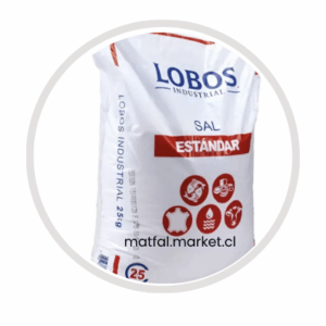 Saco de Sal de Mesa Lobos 25 kg